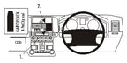 Brodit ProClip 653298 voor Volkswagen Touareg 2003-2009 - productfoto zwarte ABS montagebasis