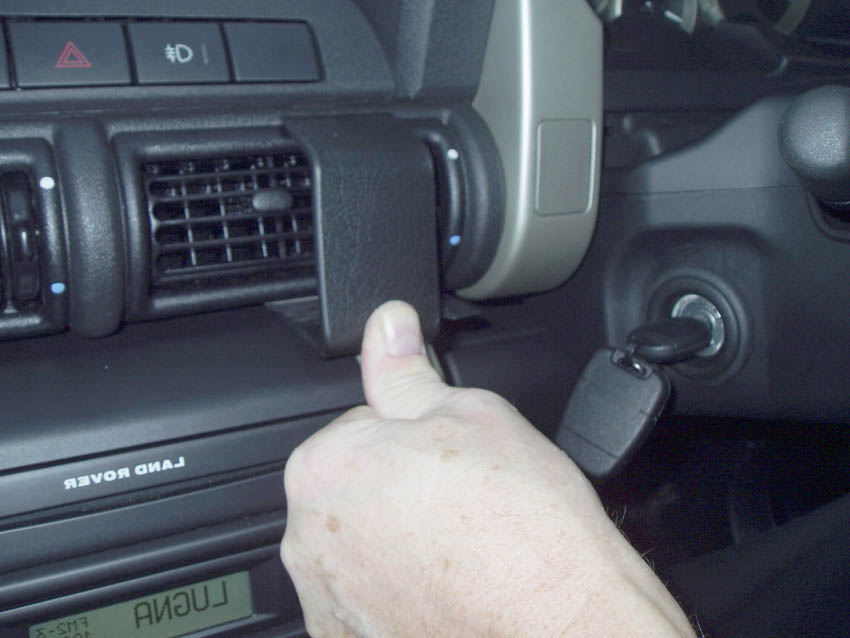 Brodit ProClip 653372 voor Land Rover Freelander 2004-2006 - ProClip geplaatst in het voertuig
