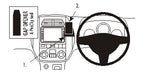Brodit ProClip 653377 voor Toyota RAV 4 2004-2005 - productfoto zwarte ABS montagebasis
