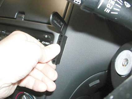 Brodit ProClip 653380 voor Toyota Celica 2000-2005 - ProClip geplaatst in het voertuig