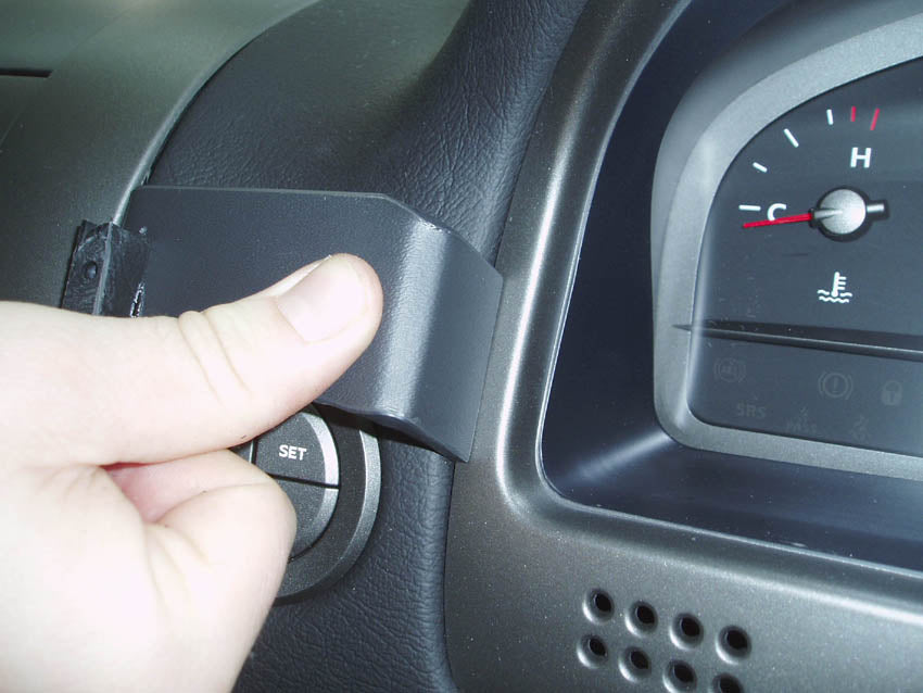 Brodit ProClip 653388 voor Holden Commodore VY 2002-2007 - ProClip geplaatst in het voertuig