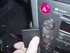 Brodit ProClip 653389 voor Subaru Outback 2003-2009, Subaru Liberty 2003-2009 en Subaru Legacy 2004-2006 - montagepositie op dashboard