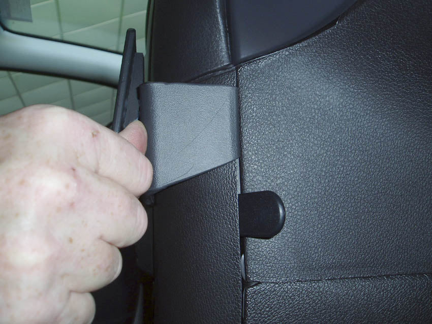 Brodit ProClip 653393 voor Ford Falcon 2003-2009 - ProClip geplaatst in het voertuig