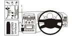 Brodit ProClip 653417 voor Volkswagen Touran 2003-2015 - productfoto zwarte ABS montagebasis