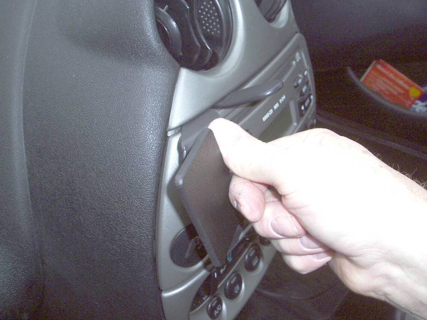 Brodit ProClip 653421 voor Ford Ka 1997-2008 - detail van dashboardmontage
