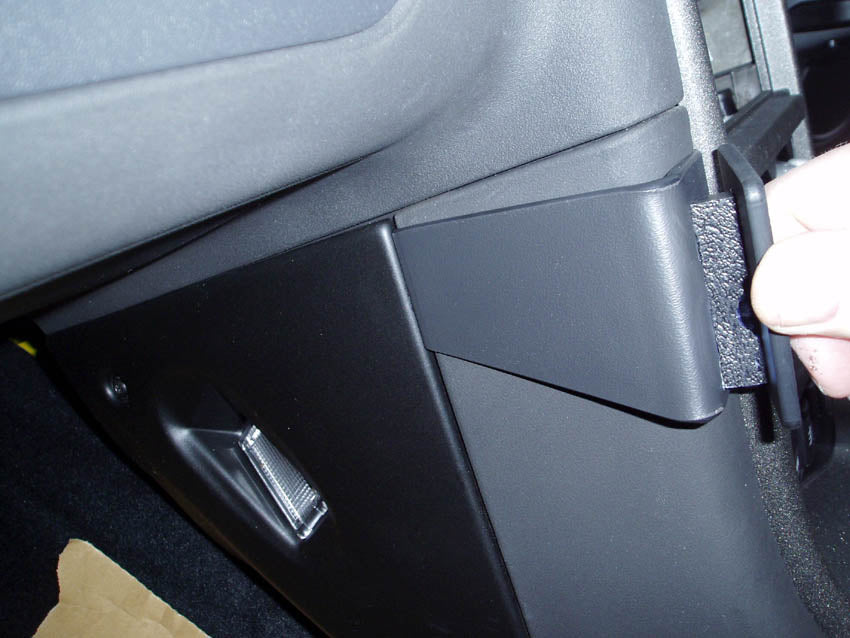 Brodit ProClip 653423 voor MG TF 2002-2005 en MG F 1996-2001 - ProClip geplaatst in het voertuig