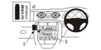 Brodit ProClip 653424 voor MG ZT 2001-2005 en Rover 75 1999-2005 - productfoto zwarte ABS montagebasis
