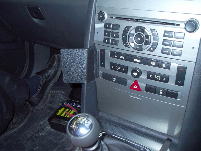 Brodit ProClip 653432 voor Peugeot 407 2004-2010 - installatiepositie