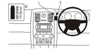 Brodit ProClip 653456 voor Chrysler 300C 2005-2010 - productfoto zwarte ABS montagebasis