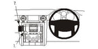 Brodit ProClip 653573 voor Land Rover LR3 2005-2009 en Land Rover Discovery 3 2005-2009 - productfoto zwarte ABS montagebasis