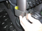 Brodit ProClip 653580 voor Mini Cooper Convertible 2001-2007 en Mini Cooper 2001-2006 - montagepositie op dashboard