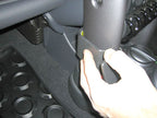 Brodit ProClip 653580 voor Mini Cooper Convertible 2001-2007 en Mini Cooper 2001-2006 - detail van dashboardmontage