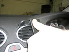 Brodit ProClip 653584 voor Ford Focus 2005-2010 - detail van dashboardmontage