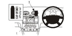 Brodit ProClip 653584 voor Ford Focus 2005-2010 - productfoto zwarte ABS montagebasis