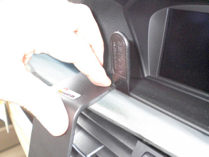 Brodit ProClip 653595 voor BMW 3-series E90, E91, E92, E93 2005-2012 - ProClip geplaatst in het voertuig