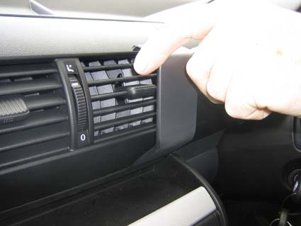 Brodit ProClip 653620 voor Volkswagen Fox 2005-2011 - ProClip geplaatst in het voertuig
