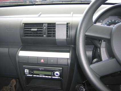 Brodit ProClip 653620 voor Volkswagen Fox 2005-2011 - installatiepositie