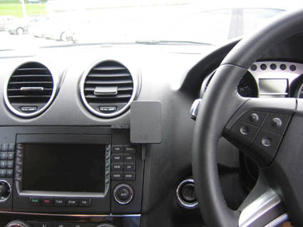 Brodit ProClip 653622 voor Mercedes Benz M-Class/ML 2005-2011 - installatiepositie