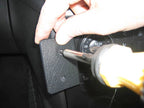 Brodit ProClip 653623 voor Mercedes Benz M-Class/ML 2005-2011 - detail van dashboardmontage
