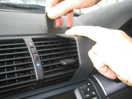 Brodit ProClip 653656 voor BMW X5 2000-2006 - ProClip geplaatst in het voertuig