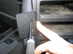 Brodit ProClip 653673 voor Scania R-series 2005-2009 en Scania P-series 2005-2017 - detail van dashboardmontage