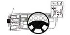Brodit ProClip 653673 voor Scania R-series 2005-2009 en Scania P-series 2005-2017 - productfoto zwarte ABS montagebasis