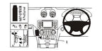 Brodit ProClip 653682 voor Mercedes Benz M-Class/ML 2005-2011 - productfoto zwarte ABS montagebasis