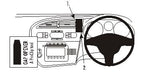 Brodit ProClip 653714 voor Seat Leon 2006-2012 - productfoto zwarte ABS montagebasis