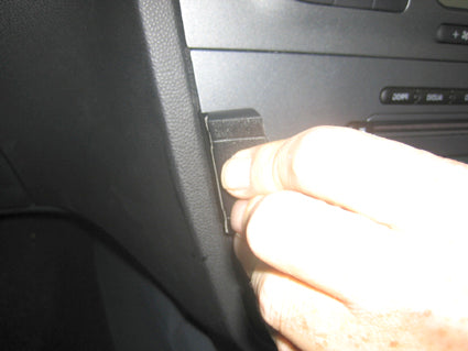 Brodit ProClip 653715 voor Seat Leon 2006-2012 - montagepositie op dashboard