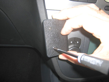 Brodit ProClip 653715 voor Seat Leon 2006-2012 - detail van dashboardmontage