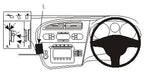 Brodit ProClip 653715 voor Seat Leon 2006-2012 - productfoto zwarte ABS montagebasis