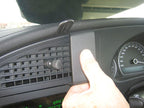 Brodit ProClip 653718 voor Saab 9-5 2006-2010 - detail van dashboardmontage