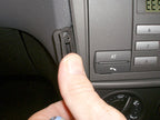 Brodit ProClip 653724 voor Ford Fiesta 2006-2008 - ProClip geplaatst in het voertuig