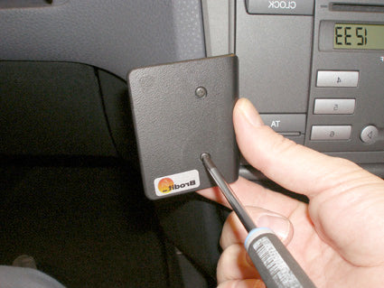 Brodit ProClip 653724 voor Ford Fiesta 2006-2008 - detail van dashboardmontage