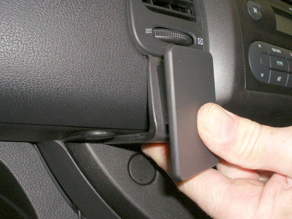 Brodit ProClip 653736 voor Nissan Note 2006-2012 - detail van dashboardmontage