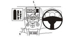 Brodit ProClip 653753 voor Toyota RAV 4 2006-2012 - productfoto zwarte ABS montagebasis