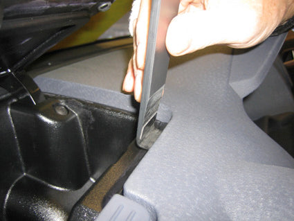 Brodit ProClip 653797 voor Ford Fusion 2006-2012 - ProClip geplaatst in het voertuig