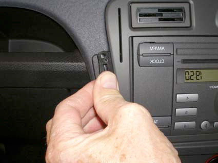 Brodit ProClip 653798 voor Ford Fusion 2006-2012 - ProClip geplaatst in het voertuig