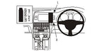 Brodit ProClip 653812 voor Audi Q7 2006-2015 - productfoto zwarte ABS montagebasis