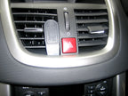 Brodit ProClip 653815 voor Peugeot 207 2006-2014 - montagepositie op dashboard