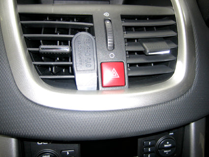 Brodit ProClip 653815 voor Peugeot 207 2006-2014 - montagepositie op dashboard