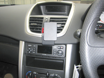 Brodit ProClip 653815 voor Peugeot 207 2006-2014 - installatiepositie
