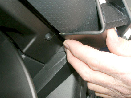 Brodit ProClip 653838 voor Toyota FJ Cruiser 2007-2015 - detail van dashboardmontage