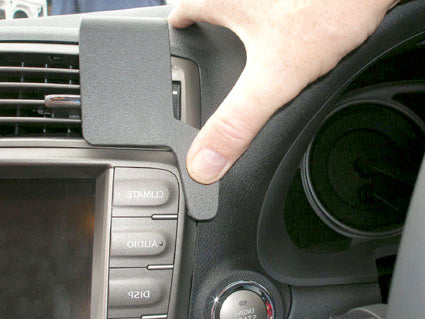 Brodit ProClip 653848 voor Lexus IS Series 2006-2008 - detail van dashboardmontage