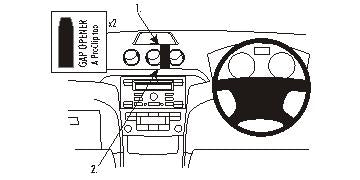 Brodit ProClip 653865 voor Ford S-Max 2006-2015 en Ford Galaxy 2007-2014 - montagefoto 6