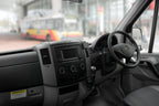 Brodit ProClip 653873 voor Mercedes Benz Sprinter 2007-2018 en Volkswagen Crafter 2007-2016 - productfoto zwarte ABS montagebasis