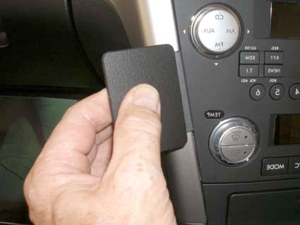 Brodit ProClip 653903 voor Subaru Outback 2007-2009 en Subaru Legacy 2007-2009 - ProClip geplaatst in het voertuig