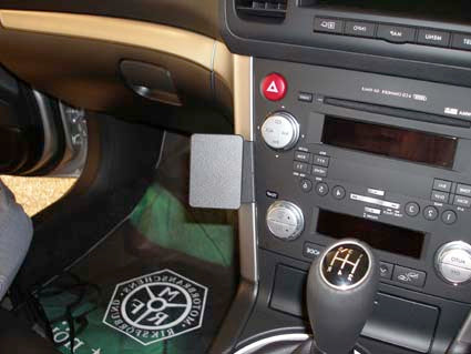 Brodit ProClip 653903 voor Subaru Outback 2007-2009 en Subaru Legacy 2007-2009 - detail van dashboardmontage