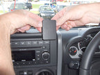 Brodit ProClip 653945 voor Jeep Wrangler 2007-2010 - detail van dashboardmontage