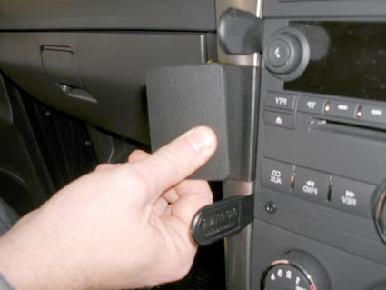 Brodit ProClip 653954 voor Chevrolet Captiva 2007-2011 en Holden Captiva 2007-2011 - ProClip geplaatst in het voertuig